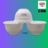Smart and unique 8 inch Hanging flower tub with attached tray for indoor and outdoor - Tray hanging Planter CityBD Mart - Image 2